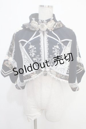 画像: Ozz oneste / 巫祭神装ショートパーカー  紺 Y-25-05-05-068-OO-TO-SZ-ZY