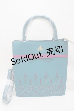 画像: Disney×chiharu / エルサドレスバッグ  グリーン Y-25-05-05-006-LO-BG-SZ-ZY