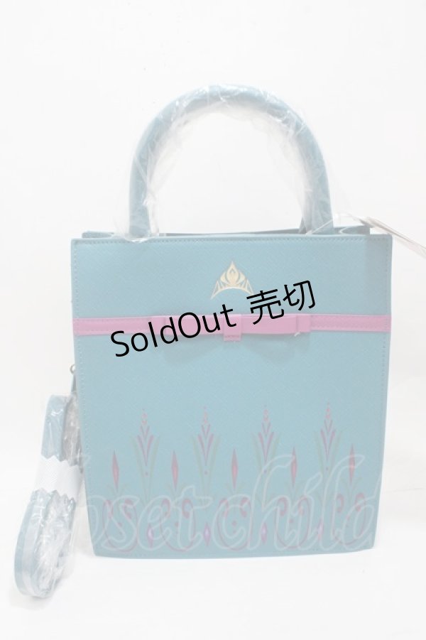画像1: Disney×chiharu / エルサドレスバッグ  グリーン Y-25-05-05-006-LO-BG-SZ-ZY (1)