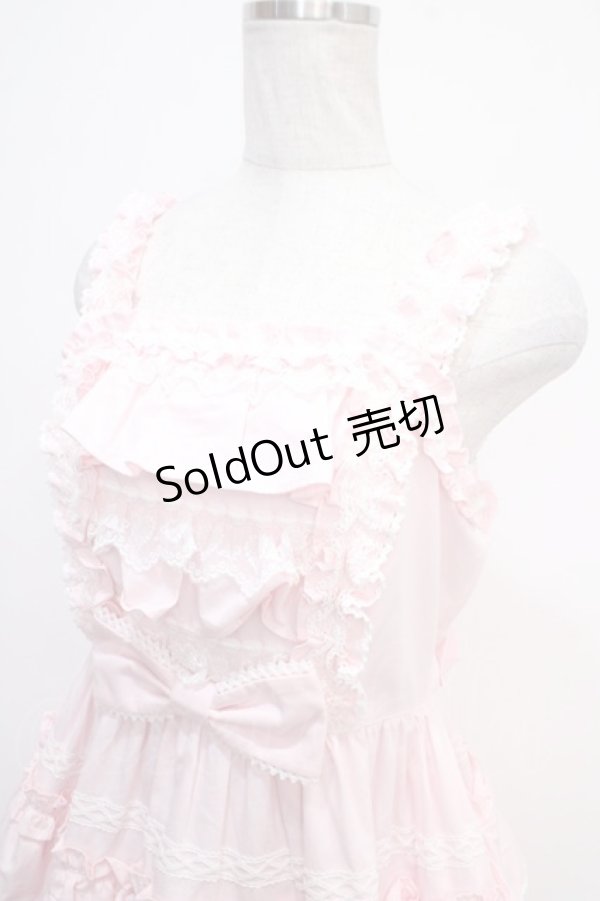 画像3: Angelic Pretty / Prettyフリルジャンパースカート  ピンク Y-25-05-05-079-AP-OP-SZ-ZY (3)
