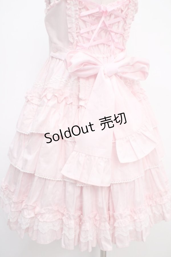 画像5: Angelic Pretty / Prettyフリルジャンパースカート  ピンク Y-25-05-05-079-AP-OP-SZ-ZY (5)