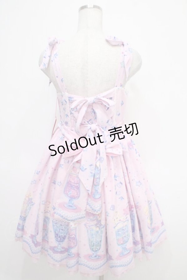 画像2: Angelic Pretty / Cream Soda Mermaidジャンパースカート  ピンク Y-25-05-05-080-AP-OP-SZ-ZY (2)