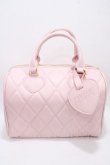 画像1: Angelic Pretty / おでかけキルティングボストンバッグ  ピンク Y-25-05-05-008-AP-BG-SZ-ZY (1)