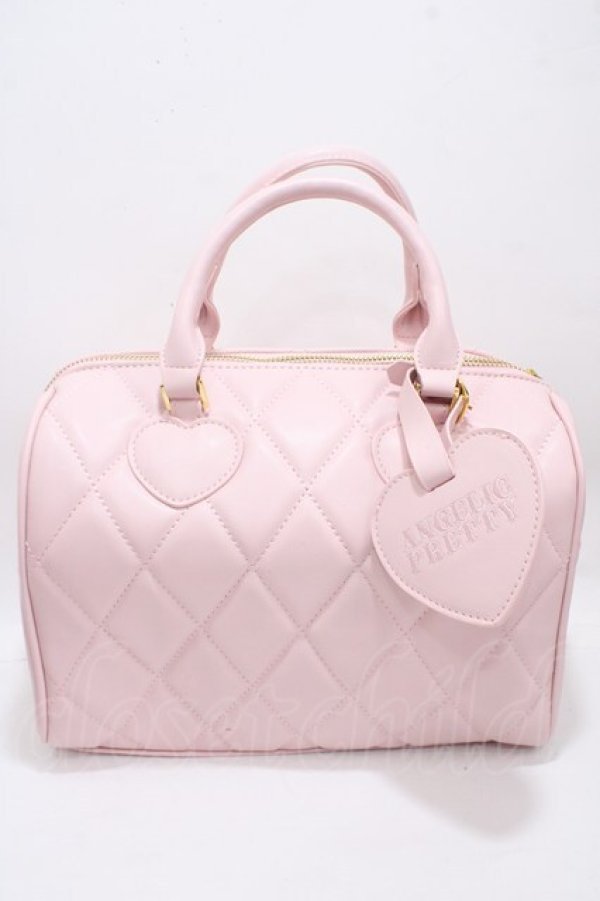 画像1: Angelic Pretty / おでかけキルティングボストンバッグ  ピンク Y-25-05-05-008-AP-BG-SZ-ZY (1)