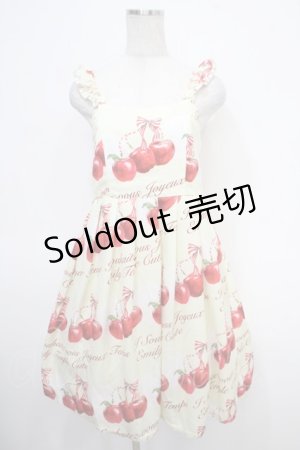 画像: Emily Temple cute / アップルHOURショルダーフリルワンピース  アイボリー Y-25-05-05-106-ET-OP-SZ-ZY