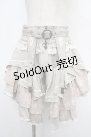 画像: Ozz oneste / Rosy clown フリルコルセット  ベージュ Y-25-05-05-120-OO-TO-SZ-ZY