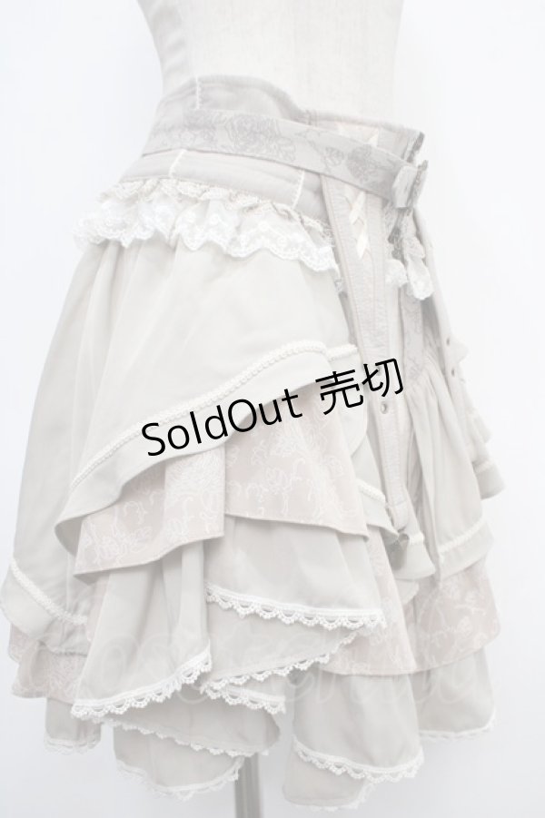 画像4: Ozz oneste / Rosy clown フリルコルセット  ベージュ Y-25-05-05-120-OO-TO-SZ-ZY (4)