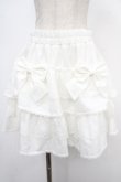 画像1: axes femme POETIQUE / フリルミニスカート M 白 Y-25-05-05-131-AX-SK-SZ-ZY (1)