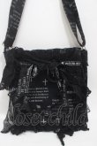 画像2: HN+nois / 総柄ショルダーバッグ  黒 Y-25-05-05-002-HN-BG-SZ-ZY (2)
