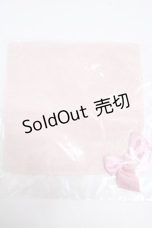 画像: Maison de FLEUR / ビッグリボンタオルハンカチ F ピンク Y-25-05-08-053-LO-ZA-SZ-ZT150-F001