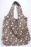 画像2: Maison de FLEUR / ラフォーレ原宿限定meijiエコバッグ F ブラウン Y-25-05-08-054-LO-BG-SZ-ZY (2)