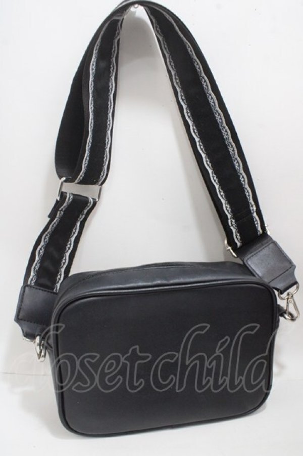 画像2: Ank Rouge / ビジューキルティングショルダーBag  黒 Y-25-05-08-059-CA-BG-SZ-ZY (2)