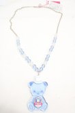 画像3: Angelic Pretty /Sunny Smile Bearネックレス  ブルー Y-25-05-08-004-AP-AC-SZ-ZY (3)