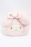 画像1: Maison de FLEUR / マイメロディ・クロミポーチ  ピンク Y-25-05-08-062-LO-ZA-SZ-ZY (1)