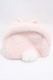 画像2: Maison de FLEUR / マイメロディ・クロミポーチ  ピンク Y-25-05-08-062-LO-ZA-SZ-ZY (2)