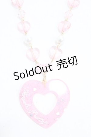 画像: Angelic Pretty / Decoration Heartネックレス  ピンク Y-25-05-08-005-AP-AC-SZ-ZY