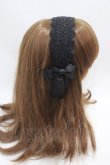 画像3: m petit by misako / AMレースカチューシャ  黒 Y-25-05-08-073-LO-AC-AS-ZY (3)