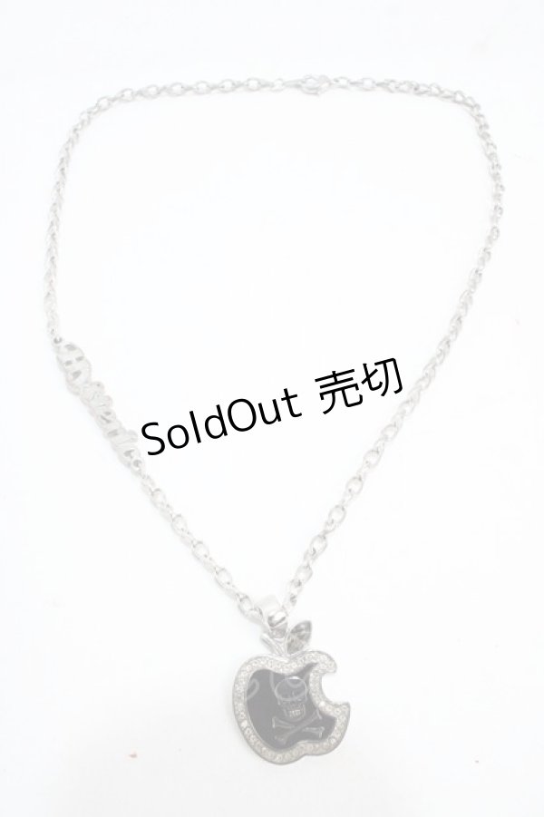 画像3: HYSTERIC GLAMOUR / ドクロアップルネックレス  シルバー Y-25-05-08-007-PU-AC-SZ-ZY (3)