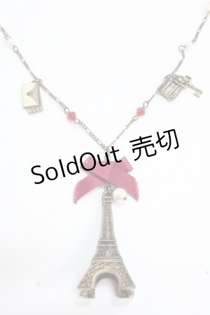画像: axes femme / エッフェル塔ネックレス   Y-25-05-08-019-AX-AC-SZ-ZY