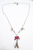 画像2: axes femme / エッフェル塔ネックレス   Y-25-05-08-019-AX-AC-SZ-ZY (2)