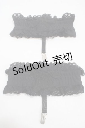 画像: GOTH / レースガーター   Y-25-05-08-030-GO-ZA-SZ-ZY