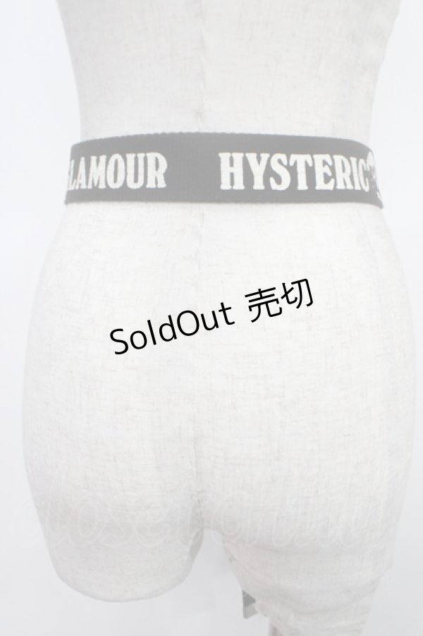 画像2: HYSTERIC GLAMOUR / ロゴベルト  黒 Y-25-05-08-032-PU-ZA-SZ-ZY (2)