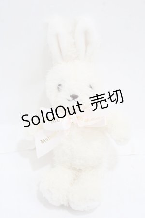 画像: Maison de FLEUR / フラワーラビットチャーム F ライトピンクリボン Y-25-05-08-043-LO-ZA-SZ-ZY