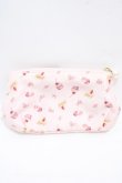 画像2: Maison de FLEUR / Pink Sweets Maniaリボンタックポーチ F ピンク Y-25-05-08-044-LO-ZA-SZ-ZY (2)