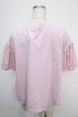 画像2: Jane Marple / オーガンジースリーブのTシャツ  ラベンダー Y-25-05-10-055-JM-TO-SZ-ZY (2)
