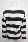 画像2: HYSTERIC GLAMOUR / ウッドペッカーT  ボーダー Y-25-05-10-078-PU-TO-SZ-ZY (2)