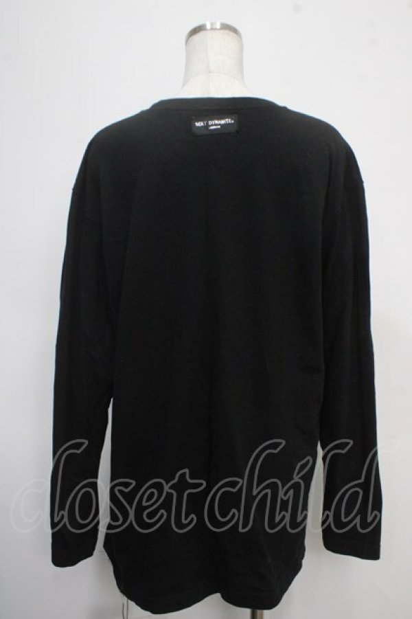 画像2: SEXY DYNAMITE LONDON / ロングTシャツ  黒 Y-25-05-10-079-PU-TS-SZ-ZY (2)
