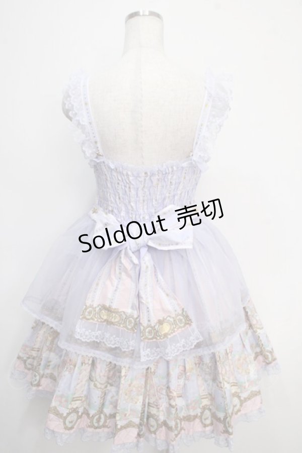 画像2: Angelic Pretty / Day Dream Carnivalティアードジャンパースカート  ラベンダー Y-25-05-10-080-AP-OP-SZ-ZY (2)