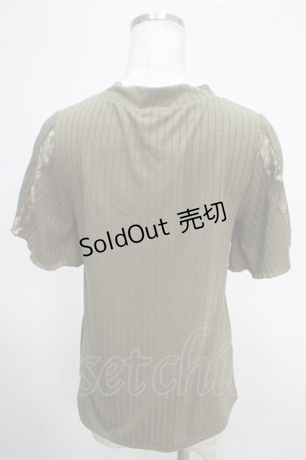 画像2: axes femme / トップス M カーキ Y-25-05-10-009-AX-TO-SZ-ZY (2)