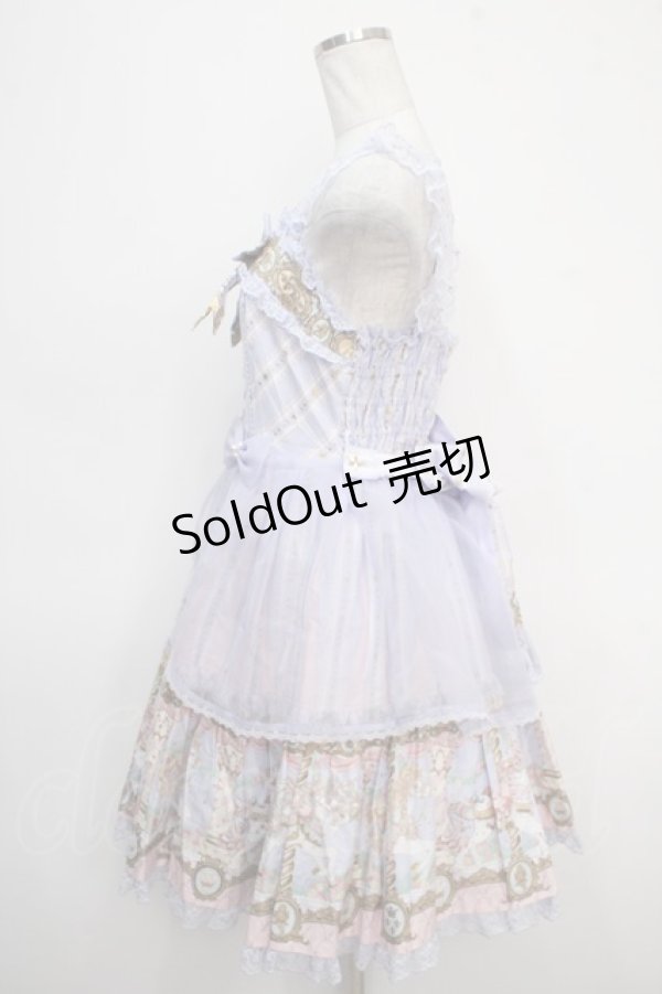 画像5: Angelic Pretty / Day Dream Carnivalティアードジャンパースカート  ラベンダー Y-25-05-10-080-AP-OP-SZ-ZY (5)