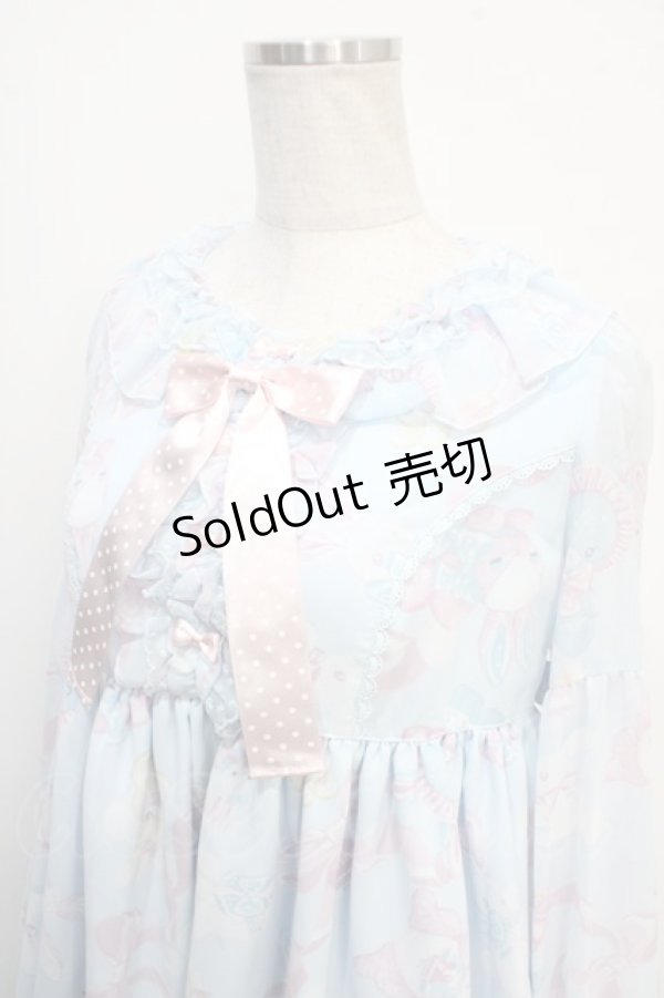 画像5: Angelic Pretty / Moco moco Bunnysワンピース  サックス Y-25-05-10-085-AP-OP-SZ-ZY (5)