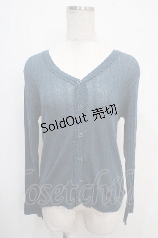 画像1: axes femme / カーディガン M Bグリーン Y-25-05-10-012-AX-TO-SZ-ZY (1)