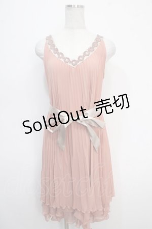 画像: 【SALE】axes femme / パーティードレス M アワピンク Y-25-05-10-108-AX-OP-SZ-ZT381