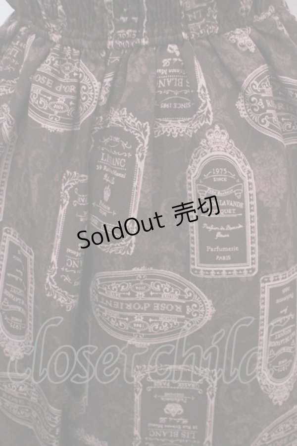 画像3: axes femme / アンティークラベルptワンピース M ワイン Y-25-05-10-111-AX-OP-SZ-ZY (3)