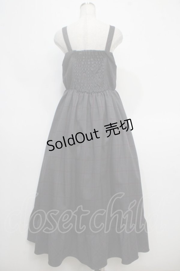 画像2: axes femme / W釦フィッシュテールジャンパースカート M 黒 Y-25-05-10-114-AX-OP-SZ-ZT086 (2)