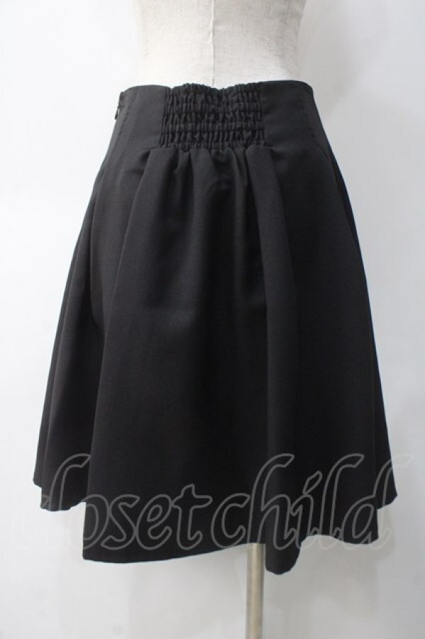 画像2: axes femme POETIQUE / レースアップデザインミニスカート M 黒 Y-25-05-10-156-AX-SK-SZ-ZY (2)