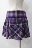 画像2: Candy Stripper / CHECK SHORTパンツ 2 パープル Y-25-05-10-163-PU-PA-SZ-ZY (2)