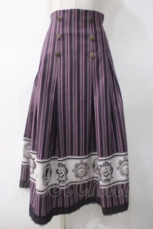 画像: axes femme / ディズニーヴィランズ/スカート M ワイン Y-25-05-10-176-AX-SK-SZ-ZY
