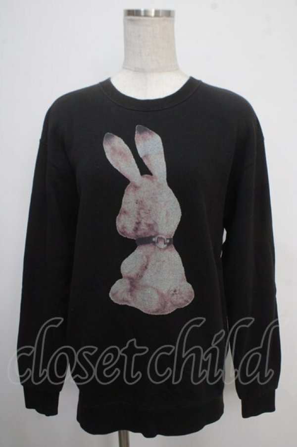 画像1: Candy Stripper / DEFIANT BUNNY SWEAT  2 黒 Y-25-05-10-046-PU-TO-SZ-ZY (1)