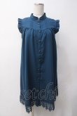 画像1: axes femme / 裾レースノースリチュニック F Bグリーン Y-25-05-14-047-AX-TO-SZ-ZY (1)