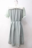 画像2: axes femme POETIQUE / スクエアセーラーカットワンピース M ミント Y-25-05-14-083-AX-TO-SZ-ZY (2)