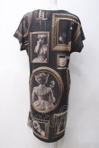 画像2: abilletage / FrameシリーズTシャツワンピース  黒 Y-25-05-14-090-GO-OP-SZ-ZY (2)