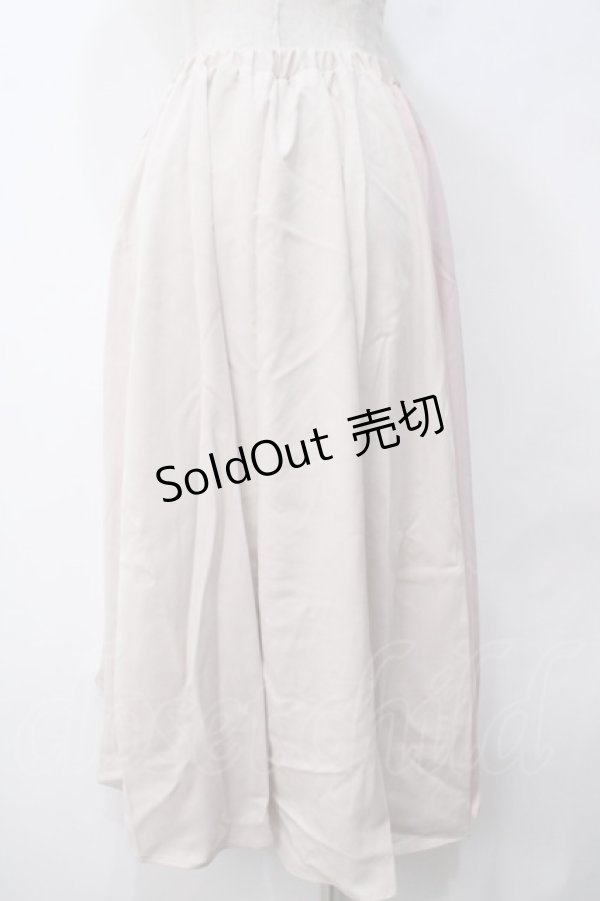 画像2: 【SALE】axes femme / デザインイレヘムスカート M ベージュ Y-25-05-14-119-AX-SK-SZ-ZT413 (2)