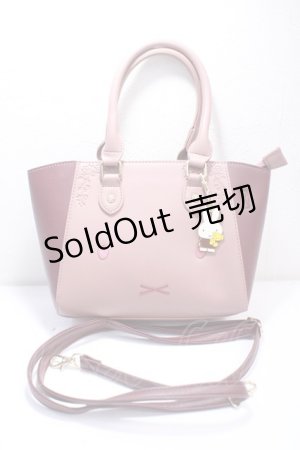 画像: axes femme / miffy/バイカラーバッグ  ピンク Y-25-05-14-014-AX-BG-SZ-ZI