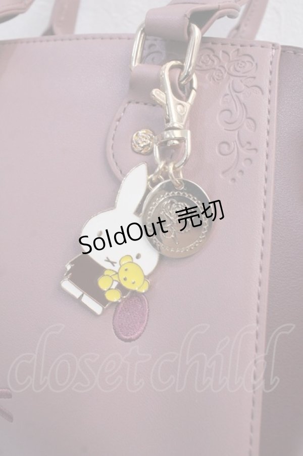 画像4: axes femme / miffy/バイカラーバッグ  ピンク Y-25-05-14-014-AX-BG-SZ-ZI (4)