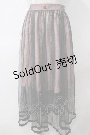 画像: Ank Rouge / チュールロングスカート M ピンク Y-25-05-14-156-CA-SK-SZ-ZY